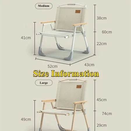 High-value Outdoor Foldable Chair Children's Self-driving Tour Camping Equipment Foldable Picnic Beach Chair Environmental Protection Fishing Chair Storage Rac