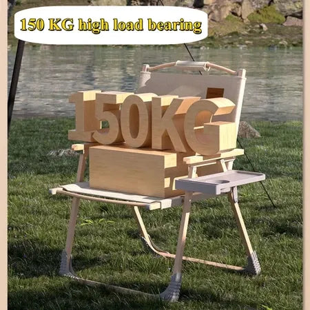 High-value Outdoor Foldable Chair Children's Self-driving Tour Camping Equipment Foldable Picnic Beach Chair Environmental Protection Fishing Chair Storage Rac