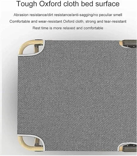 Folding Bed Camping Bed Foldable Reclining Chair Lazy Chair 2in1 Adjustable indoor outdoor Lounge chair