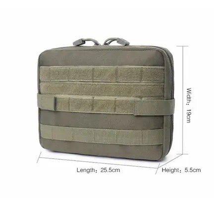 Tactical medical emergency kit, outdoor sports nylon multifunctional backpack accessories, military tool kit