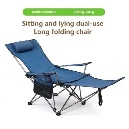 Folding Chair Outdoor Portable Lazy Chair Foldable Chair For Fishing/Picnic/Camping/Beach Chair