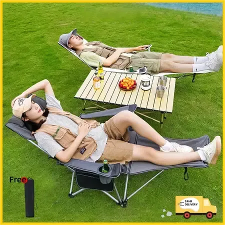 Folding Chair Outdoor Portable Lazy Chair Foldable Chair For Fishing/Picnic/Camping/Beach Chair