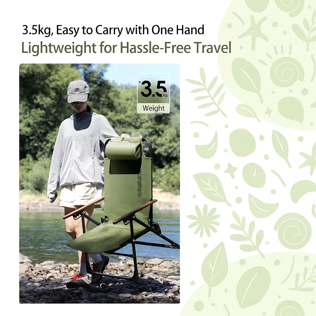 Camping chair foldable lightweight portable outdoor picnic folding chair