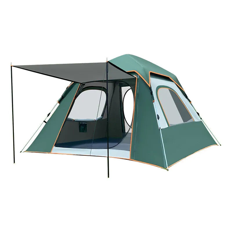 Tent, outdoor camping, park, tourism, sunscreen, portable, automatic, four-sided tent, quick opening