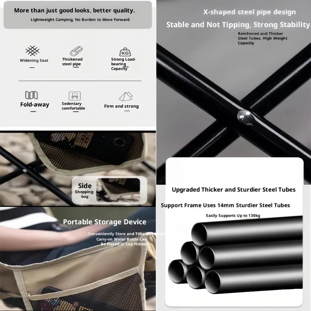 Portable camping folding chair lightweight Aluminum/ folding chair