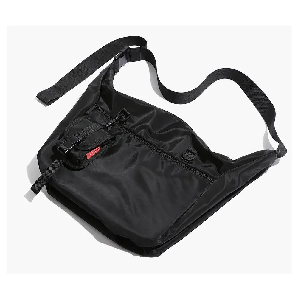 Crossbody Bag Men 18L Messenger Bags 14 Inch Shoulder Outdoor Unisex Casual Travel College Student Water Resistant