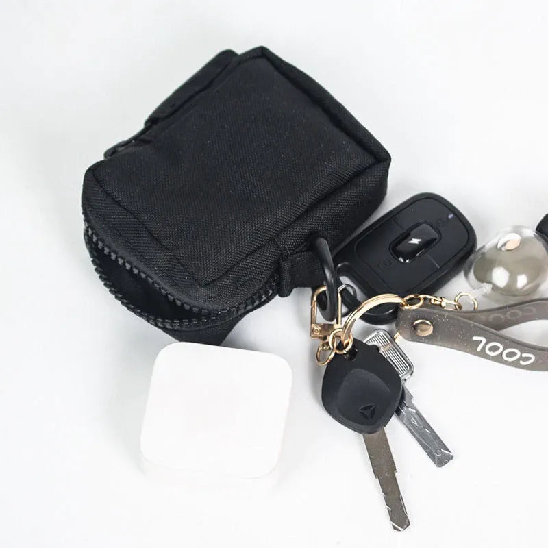 Canvas Storage Bag Coin Purse Card Bag Belt Belt Bag