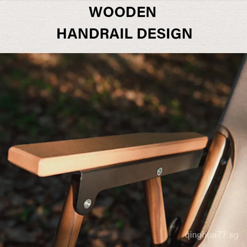 Folding Chair Outdoor Double Chair Portable Leisure Chair Aluminum Alloy With Backrest Camping Park Rest Chair