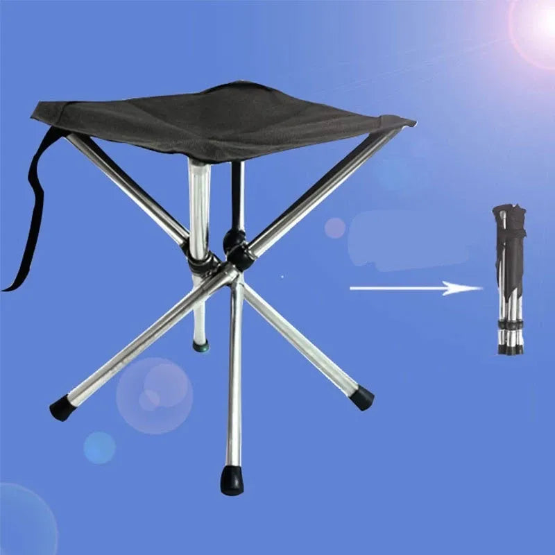 Outdoor Mini Chair Telescopic Portable Camping Fishing Chair